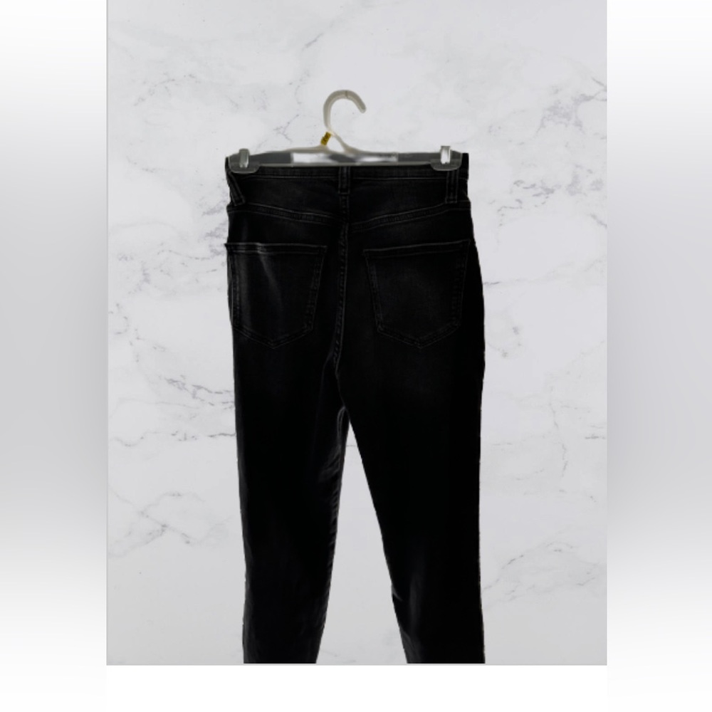 Arizona Black Mom Jeans size 5